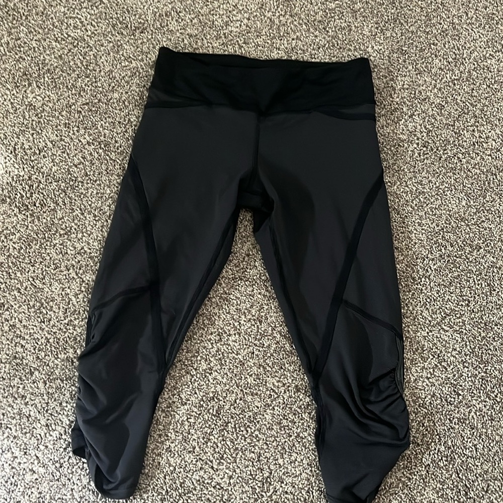 Black lululemon pants. 23 inch’s they are cropped pants